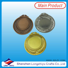 Custom Made 65mm Blank Medals Make Your Own Medal Metal Insert Blank Medallion Gold Silver Bronze Medal for Sale (lzy201300067 (3))